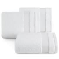 Ręcznik kąpielowy Nessy 50x90 cm biały bawełna frotte