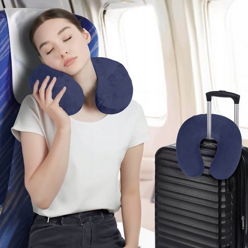Poduszka Podróżna Turystyczna do Samolotu Zagłówek pod Głowę do Auta na Arena.pl