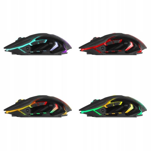 Mysz bezprzewodowa Defender TRIGGER GM-934 czarna optyczna 3200DPI zdjęcie 7