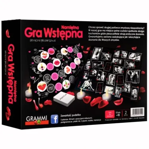 ROMANTYCZNA GRA EROTYCZNA NAMIĘTNA GRA WSTĘPNA DLA PAR PREZENT WALENTYNKI na Arena.pl