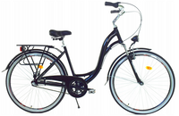 Rower Dallas City Alu 28" 3spd - czarny