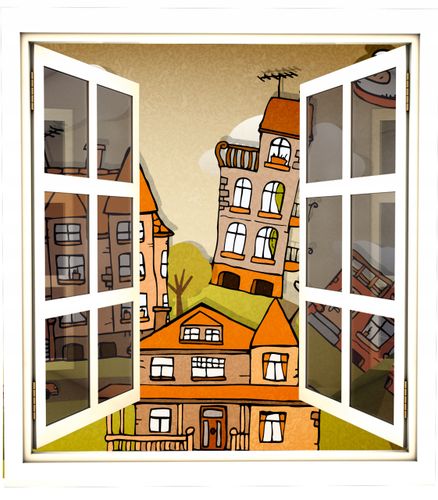 Naklejka samoprzylepna okno widoki duży wybór HIT! na Arena.pl