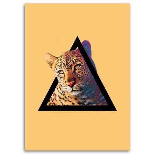 Obraz na płótnie – Canvas, Pantera abstrakcja 40x60 na Arena.pl