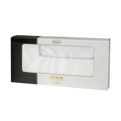 Bieżnik z lamówką ADELE 40x180 biały na Arena.pl