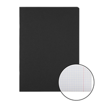 zeszyt a4 60k kratka rainbow czarny herlitz