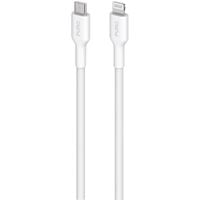 kabel przewód z mfi usb-c - iphone lightning 1.2m - biały