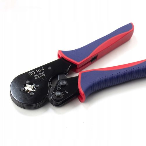 Zaciskarka Praska do Tulejek Kabli Konektorów Przewodów 0,08 mm2 - 16 mm2 na Arena.pl