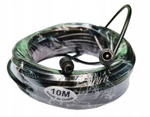 Przedłużacz zasilania kamery 10M 12V 5.5mm na Arena.pl