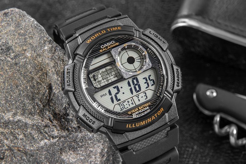 zegarek męski casio ae-1000w-1avdf + box zdjęcie 6
