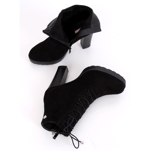Botki na platformie czarne BK3235 Black r.36 na Arena.pl