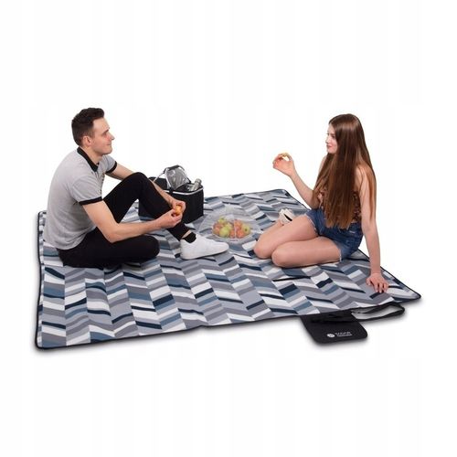 KOC PLAŻOWY Piknikowy z IZOLACJĄ Mata Polarowy DUŻY Tadar 200 x 200 cm na Arena.pl