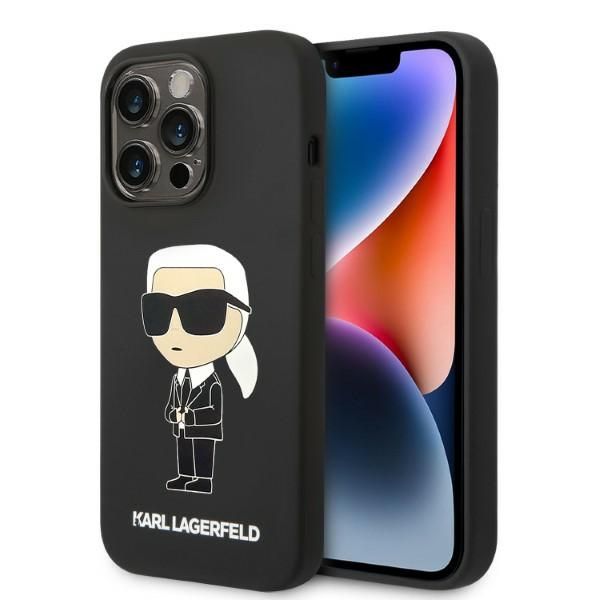Etui Karl Lagerfeld do iPhone 14 Pro, Czarny, MagSafe zdjęcie 1
