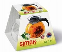 SIMAX SZKLANY DZBANEK ŻAROODPORNY DO HERBATY 2,3 L