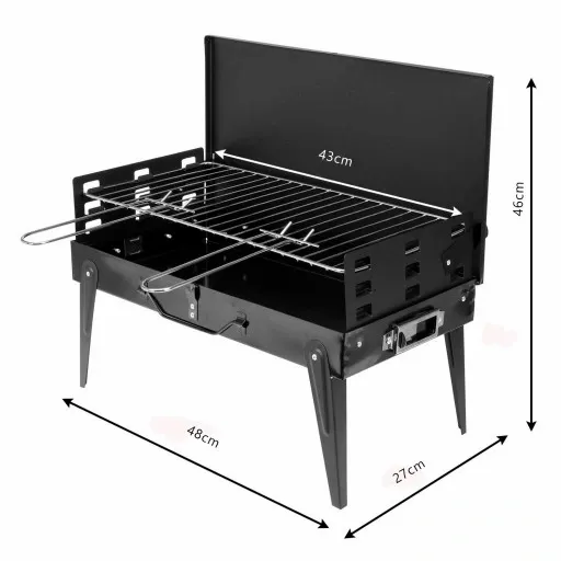 GRILL PRZENOŚNY TURYSTYCZNY WALIZKA zdjęcie 12