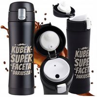 KUBEK TERMICZNY Z GRAWEREM PREZENT NA URODZINY PREZENT NA WALENTYNKI