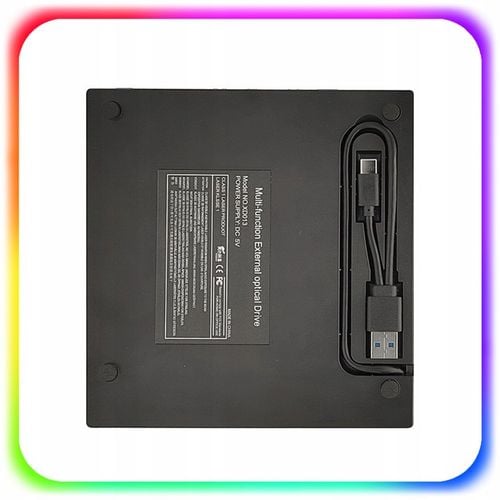 NAPĘD ZEWNĘTRZNY CD DVD ODTWARZACZ PŁYT PRZENOŚNY NAGRYWARKA HUB USB-C 3.0 na Arena.pl
