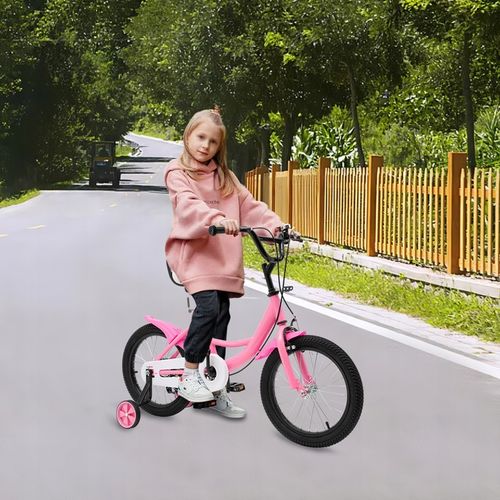 Rower dziecięcy 16” różowy na Arena.pl