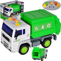 Śmieciarka Auto Z Otwieranym Kontenerem 1:20 Dźwiękiem