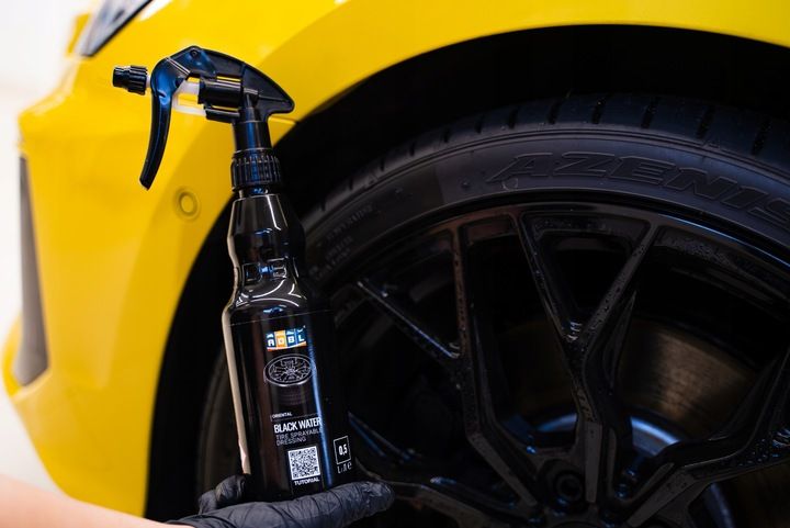 DRESSING DO OPON ADBL BLACK WATER 500ml - Ochrona i Blask + Aplikator zdjęcie 6