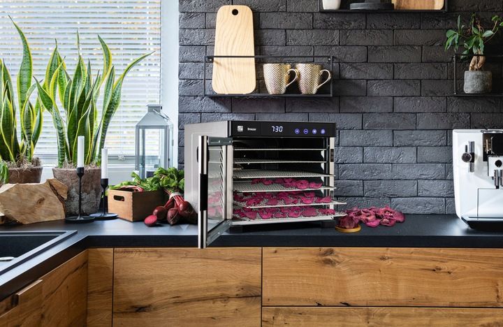Breezer dehydrator spożywczy 6 tac stal nierdzewna zdjęcie 7