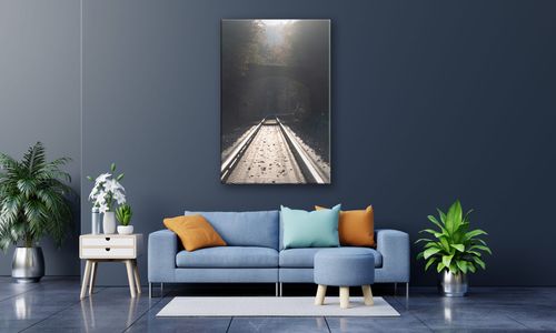 OBRAZ NA PŁÓTNIE 144 Torowisko 60x90cm na Arena.pl