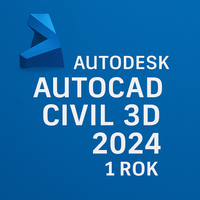 Autodesk AutoCAD Civil 3D 2024 (PC) – Licencja 1 urządzenie, 1 rok – Klucz