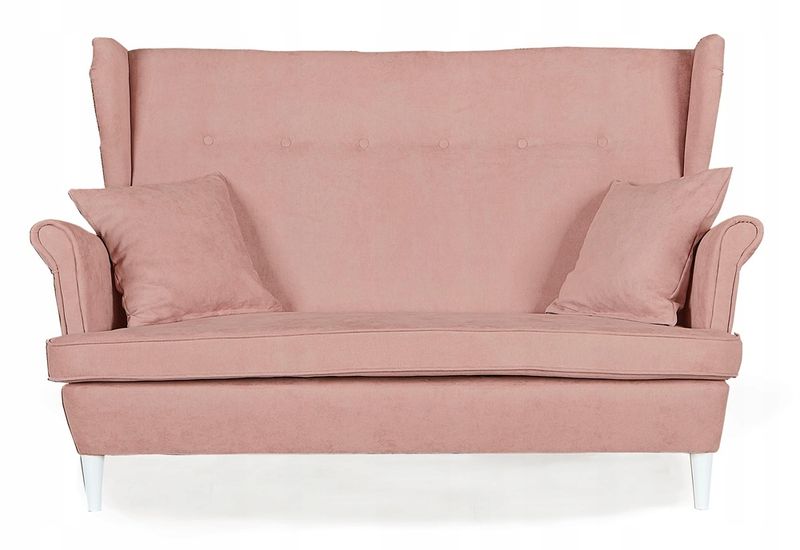 Zestaw wypoczynkowy mebli uszak Ari sofa fotele pufy Family Meble komplet zdjęcie 3