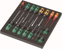 wkładka piankowa z wkrętakami, set 1, 18cz. - w05150101001