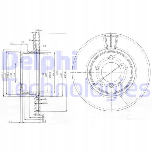 TARCZA HAM PRZOD 310X24 V na Arena.pl