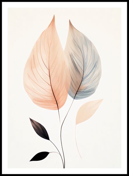 Plakat 64x90cm Liściasty Taniec zdjęcie 3