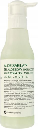 BOTANICAPHARMA ŻEL ALOESOWY 100 CZYSTY 250 ML na Arena.pl
