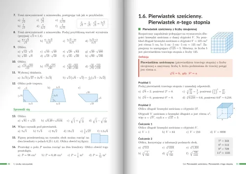 Nowa MATeMAtyka 1 Zakres podstawowy Podręcznik Liceum technikum Edycja 2024 na Arena.pl