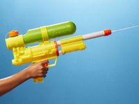 DLA DZIECI  ŻÓŁTY PISTOLET NA WODĘ