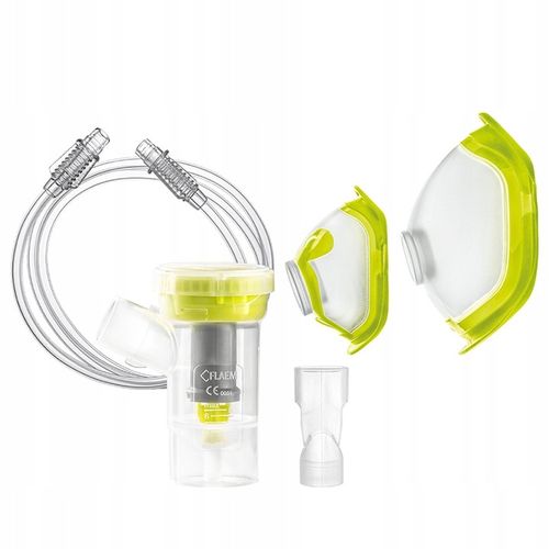 NEBULIZATOR ZESTAW DO NEBULIZACJI INHALACJI 2 MASKI NOVAMA FAMILINO RF8 EVO na Arena.pl