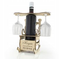 FOTEL BUJANY + KIELISZKI na WINO urodziny 18-99