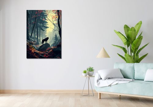 Obraz 70x100cm Leśne Echa na Arena.pl