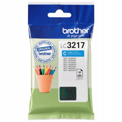 Tusz Brother LC3217C cyan 550 str. na Arena.pl