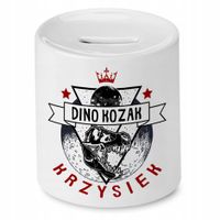 Skarbonka 330 Ml Dla Krzyśka Syna Dziecka Prezent Z Nadrukiem Ze Zdjęciem