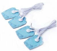 Elektrody samoprzylepne do elektrostymulatora 4 sztuki z kablami