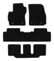Dywaniki welurowe BASIC Mazda Premacy II 2005-2010 7 os. czarne