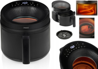 Cyclone Vision FRYTKOWNICA 6 w 1 BEZTŁUSZCZOWA 5L AIRFRYER 0 BPA 1500W okno