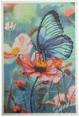 Obraz diamentowy MOTYL malowanie diamentami 40 x 60 cm dekoracja diamentowa
