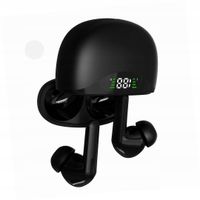 Earbuds T60 TWS czarne douszne bezprzewodowe do iPhone 16 Pro