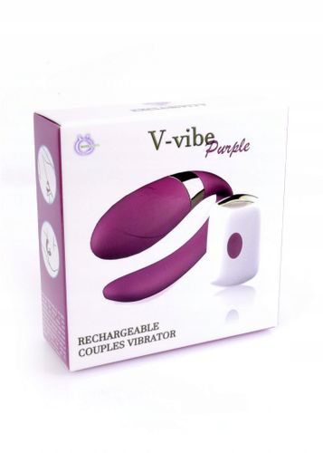 Stymulator-V-Vibe Purple USB 7 Function z pilotem na Arena.pl