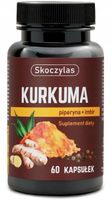 Skoczylas KURKUMA Piperyna + IMBIR resweratrol 60k