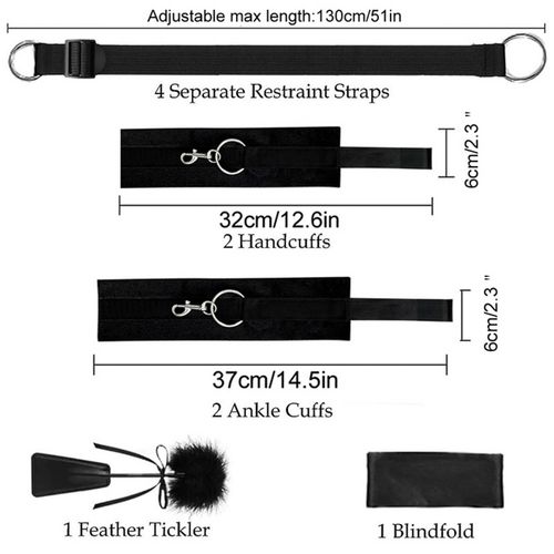 fetish b-series bed restraint set 2.0 na Arena.pl
