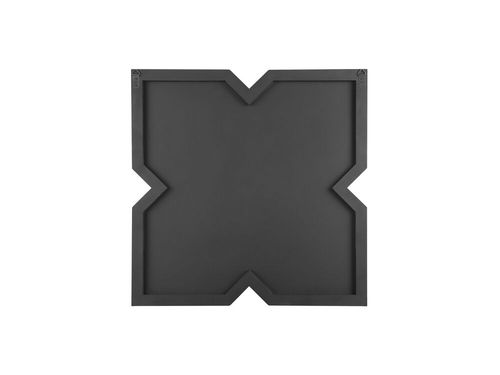 Lustro Ścienne  80 X 80 Cm Srebrne Honfleur na Arena.pl