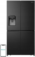 Lodówka HISENSE RQ760N4SBFE MD Side by Side czarna