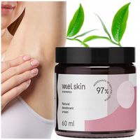 Dezodorant w KREMIE DŁUGOTRWAŁY męski damski NATURALNY delikatny MEL SKIN