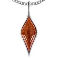 SREBRNY OKAZAŁY WISIOREK Z PIASKIEM PUSTYNI SREBRO PRÓBY 925